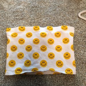 Smiley tube top